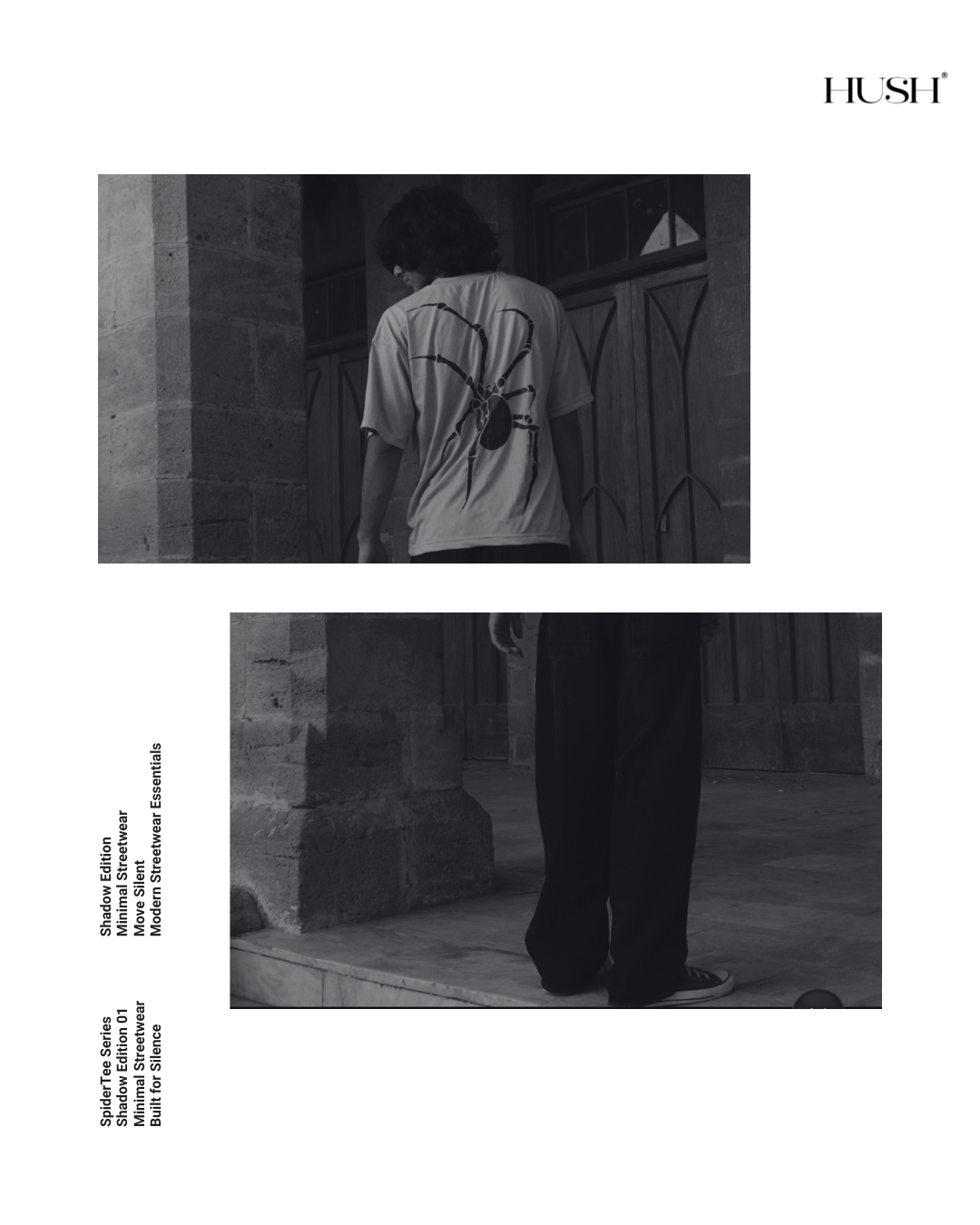 Hush Spider Tee – Dark Edition